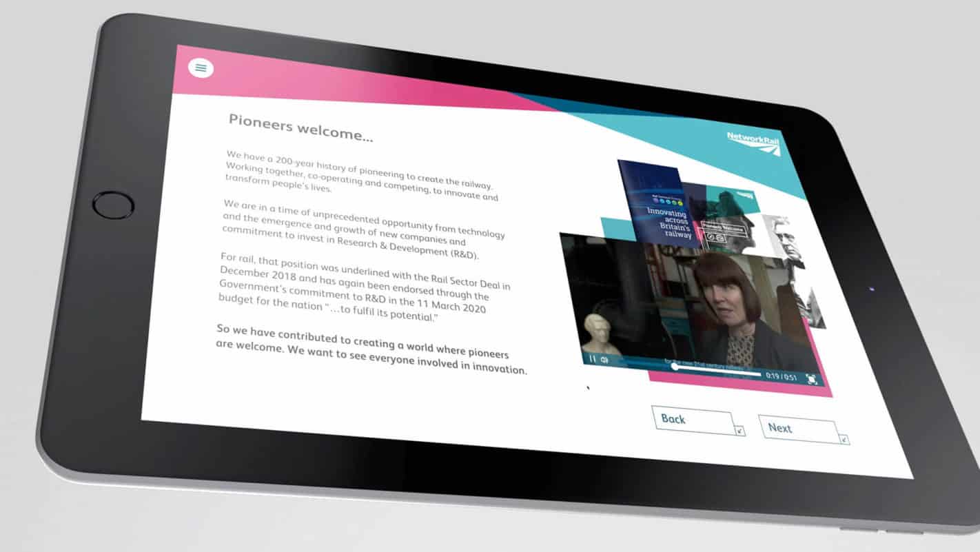 Network Rail Interactive Innovation App